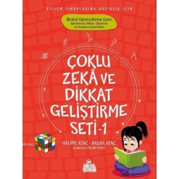Çoklu Zeka ve Dikkat Geliştirme Seti 1; Bilsem Sınavlarına Hazırlık İçin İlkokul