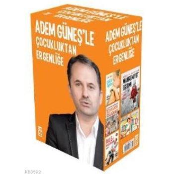 Adem Güneşle Çocukluktan Ergenliğe Turuncu Set (6 Kitap)
