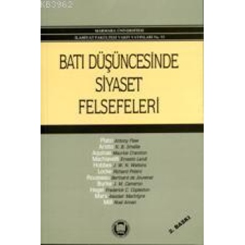 Batı Düşüncesinde Siyaset Felsefeleri