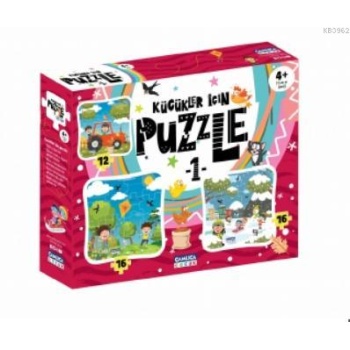 Küçükler İçin Puzzle - 1 (Kutulu)