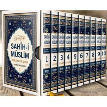 Sahihi Müslim Tercüme ve Şerhi 10 Cilt Takım