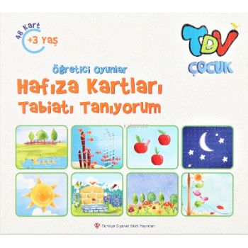 Öğretici Oyunlar Hafıza Kartları - Hayvanları Öğreniyorum 48 Kart