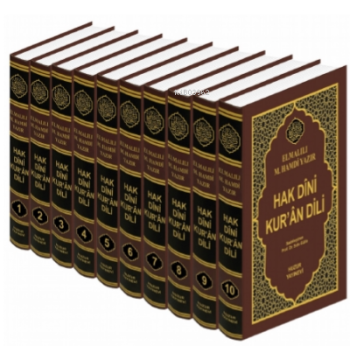 Hak Dini Kuran Dili - 10 Cilt / Büyük Boy