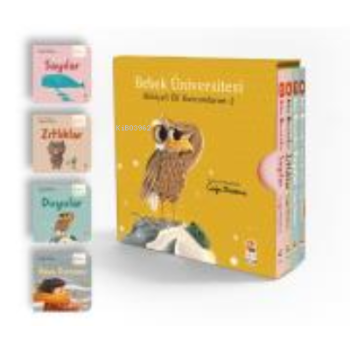Bebek Üniversitesi 2 ; Hikayeli İlk Kavramlarım Set (4 Kitap)