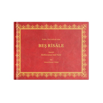 Orta Boy Beş Risale Mecmuası (Mukayeseli - Yatay)