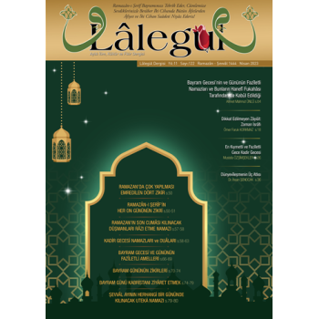 Lalegül Dergisi Nisan 2023 - Sayı 122