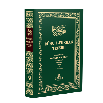 Ruhul Furkan Tefirsi 9. Cilt Orta Boy - Ciltli