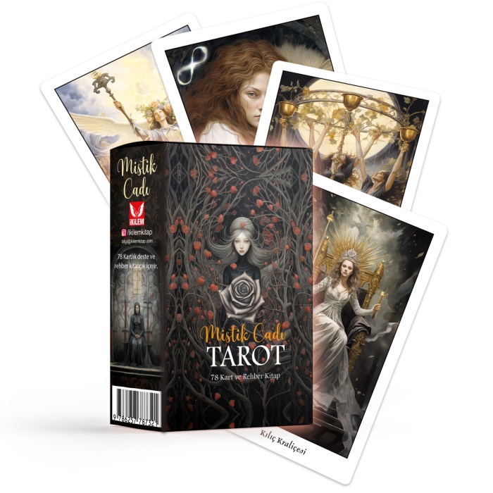 Mistik Cadı Tarot / 78 Kart ve Rehber Kitap