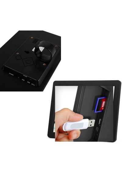 Dijital Fotoğraf Çerçevesi Video Oynatma + Mp3 (10 inç Lcd Ekran)
