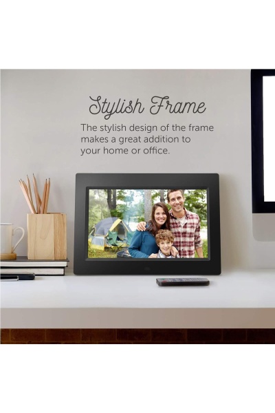 Dijital Fotoğraf Çerçevesi Video Oynatma + Mp3 (10 inç Lcd Ekran)