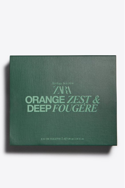 ZARA ORANGE ZEST + DEEP FOUGÈRE 100 ML İNDİRİMSEHRİ  ERKEK PARFÜMÜ
