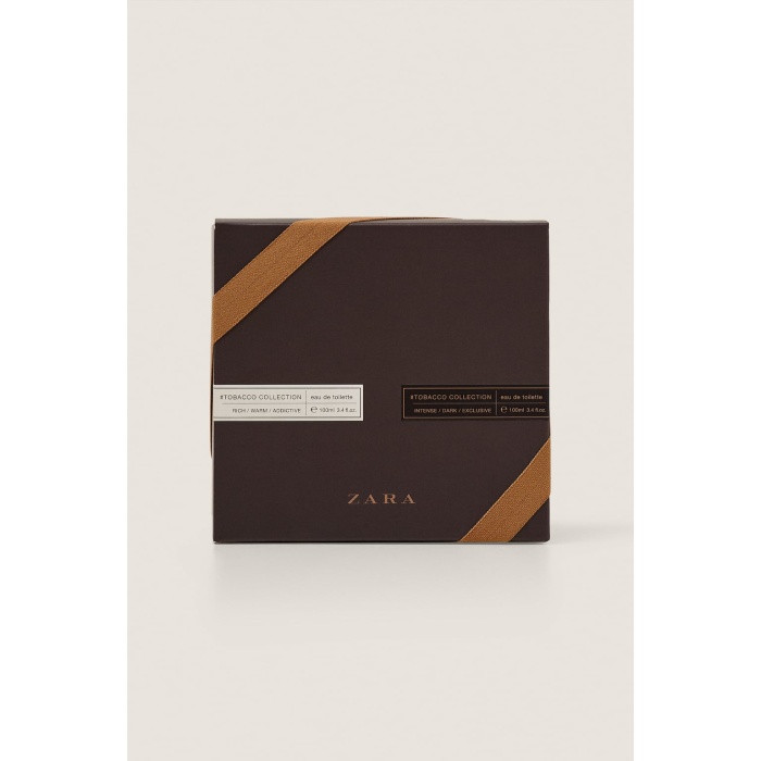 ZARA TOBACCO INTENSE DARK EXCLUSIVE EDT 100 ML + RICH WARM ADDICTIVE