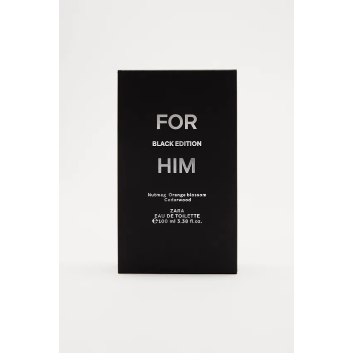 ZARA FOR HIM BLACK EDITION EDT 100 M