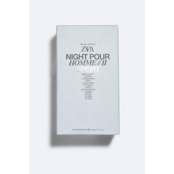 ZARA NIGHT POUR HOMME // II SPORT EAU DE PARFUM 150 ML