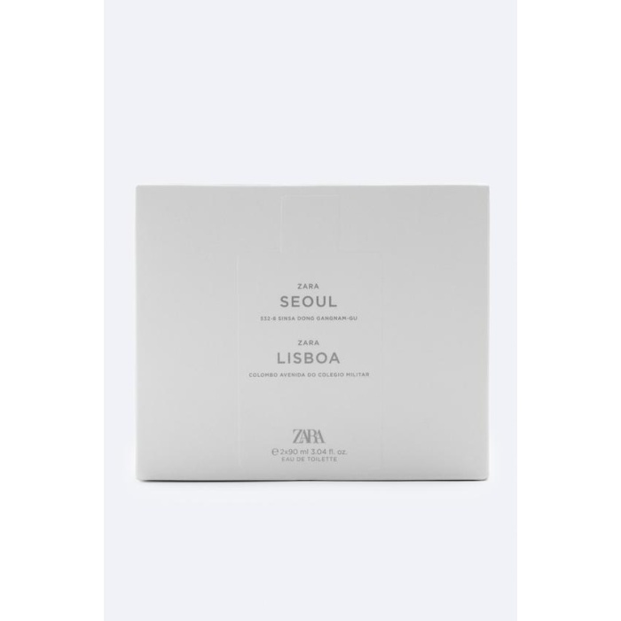 ZARA MAN SEOUL + ZARA MAN LISBOA EDT 2X 90 ML