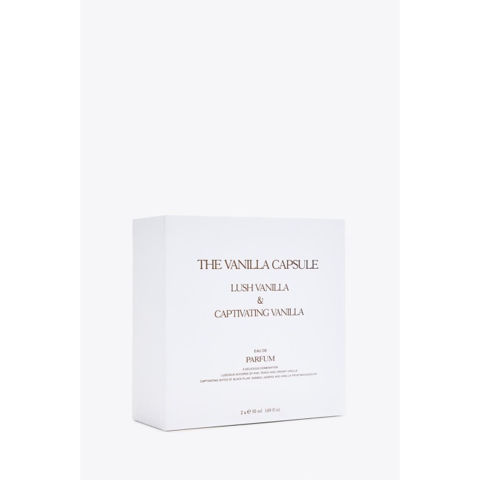 ZARA CAPTIVATING VANILLA + LUSH VANILLA EDP 2X 50ML (1.7 FL. OZ).