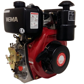 Weima WM178FE Marşlı Dizel Motor -Konik Krank 7 Hp