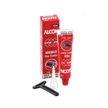 Alcon HYPER-RTV Kırmızı Sıvı Conta 50 ml