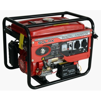 Solax LT 3500MXE Monofaze Benzinli Marşlı Jenerator