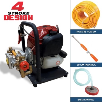 Gardenpro GP-900/4T Benzinli 4 Zamanlı İlaçlama Makinası