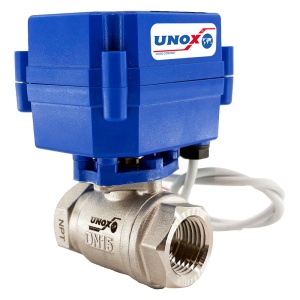 Unox Paslanmaz Mini Motorlu Küresel Vana