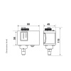 Fantini Cosmi B13CN Prosestat 1-10Bar