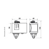 B12FN Fantini Cosmi Prosestat 12-50Bar