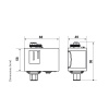 B12DN Fantini Cosmi Prosestat 5-16Bar