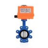 Unox Lug Tip 220V AC Elektrik Aktüatörlü Kelebek Vana