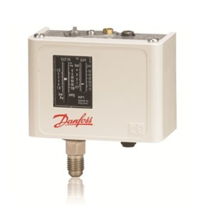 Danfoss KP35 0.2-7.5 Bar Basınç Şalteri | Prosestat | Isımatik