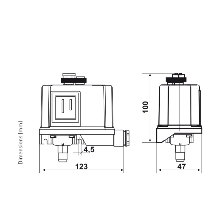 Fantini Cosmi B13CN Prosestat 1-10Bar