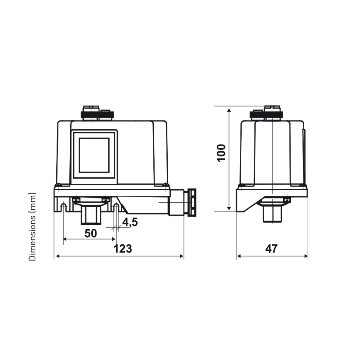 B12DN Fantini Cosmi Prosestat 5-16Bar