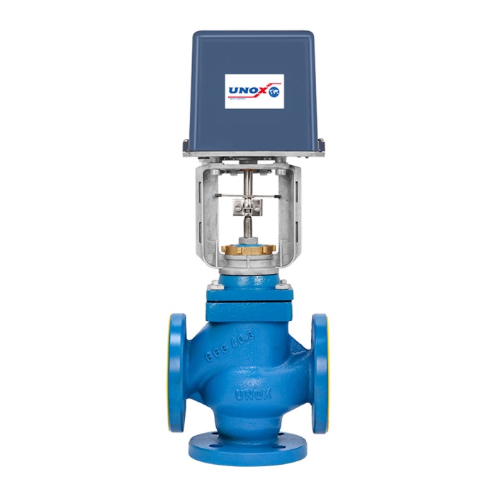 Unox 3 Yollu Motorlu On-Off Kontrol Vanası (Yüzer Kontrol)
