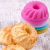 Silikon Muffin Kek Kalıbı 6lı, Renkli Cup Kek Kalıbı