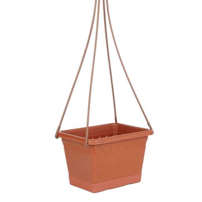 Makrome Balkon Saksı, Papatya Askılı Saksı (No:0)