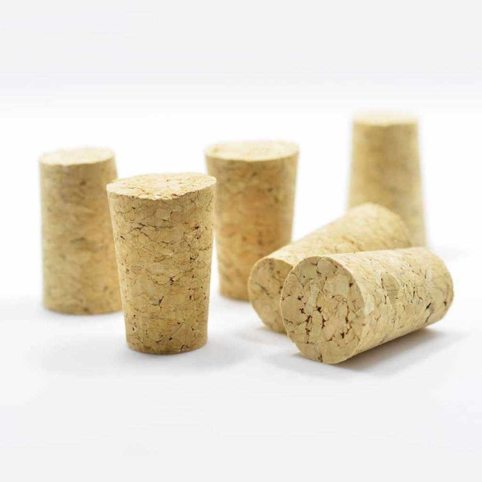 Konik Şişe Tıpası, Vakumlu Şişe Tıpası, El Tıpası 2 x 3 Cm 12 adet