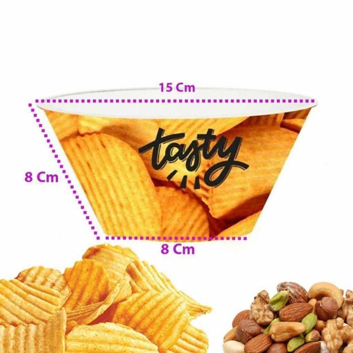Cips Baskılı Çerezlik ve Mısır Kasesi
