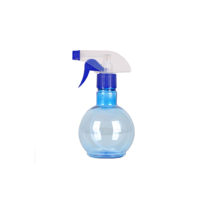 Berber Spreyi Mavi 330 CC, Pompalı Sprey Şişesi, Su Kabı, Dezenfekte Boş Şişe
