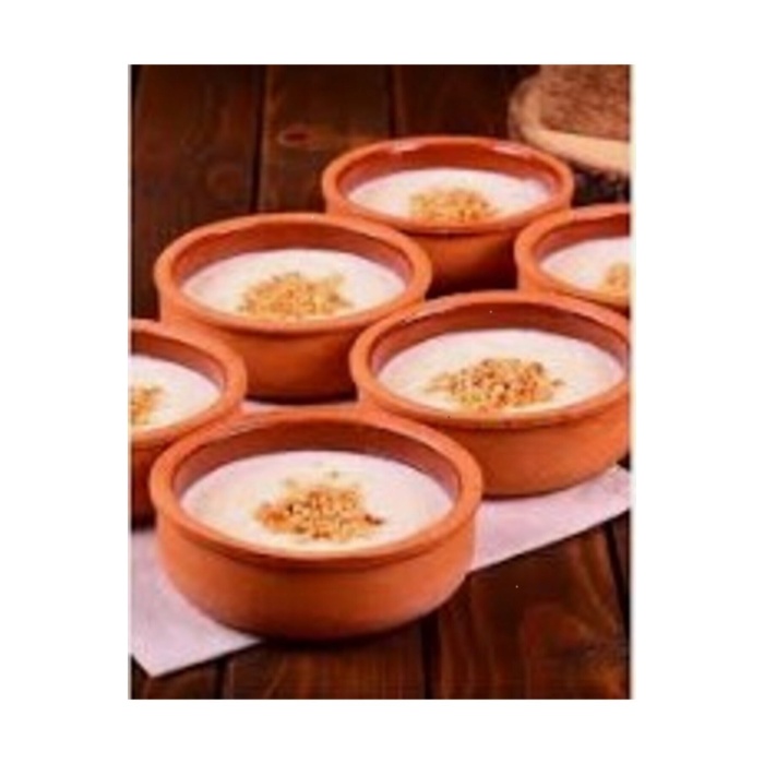 Doğal Toprak Güveç Seti, Sütlaç ve Güveç Kabı (ORTA BOY 6LI PAKET)