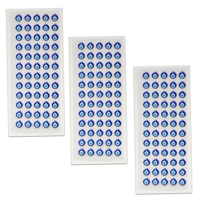 Nazar Boncuklu Sticker Küçük 180 Adet, Çıkartma