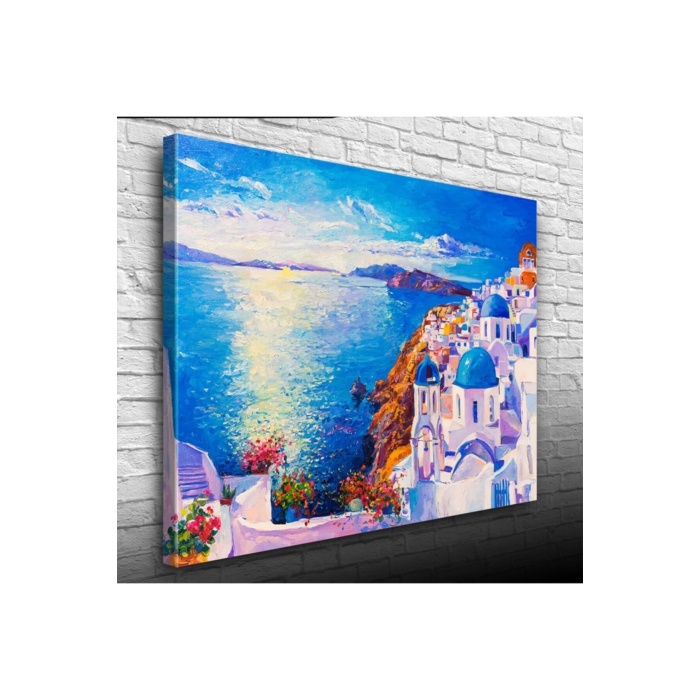 Santorini Canvas Tablo (50x70)