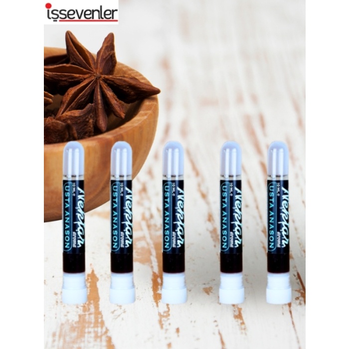 5 Adet Ustaların Karışımı Anason Yağı 10 Ml Tüp