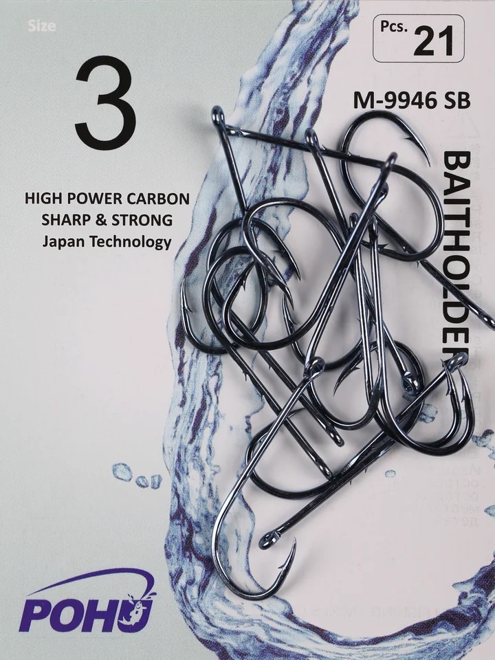 Pohu M-9946 SB 3 Numara 21'li Paket Olta Iğnesi