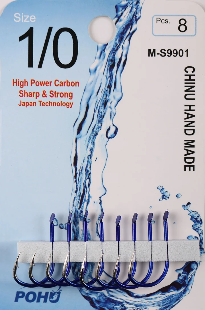Pohu M-S9901 1/0 Numara 8'li Paket Olta Iğnesi