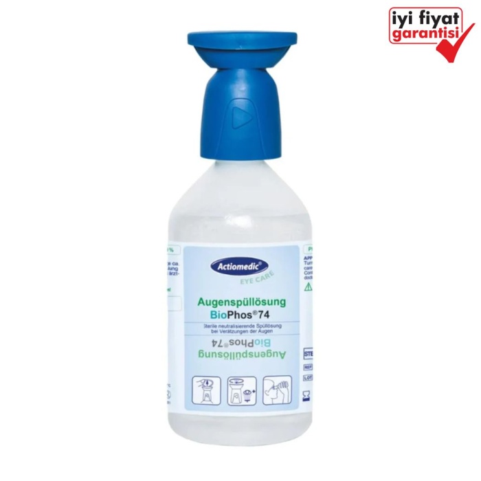 Actıomedic Kimyasal Göz Yıkama Duşu Solüsyonu 250 ml