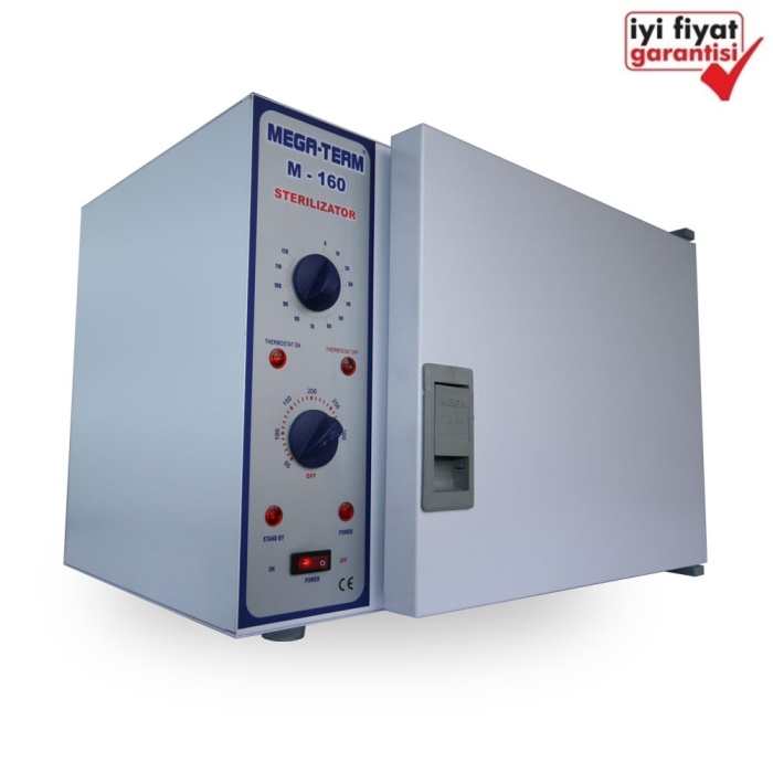 Megaterm 16 LT M160 Mini Kuru Hava Sterilizatörü Manuel