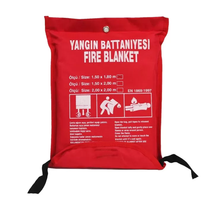 Sertifikalı Yangın Battaniyesi 1.50m x 1.80 m