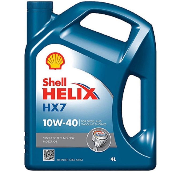 Shell Helix HX7 10W-40 4 Litre