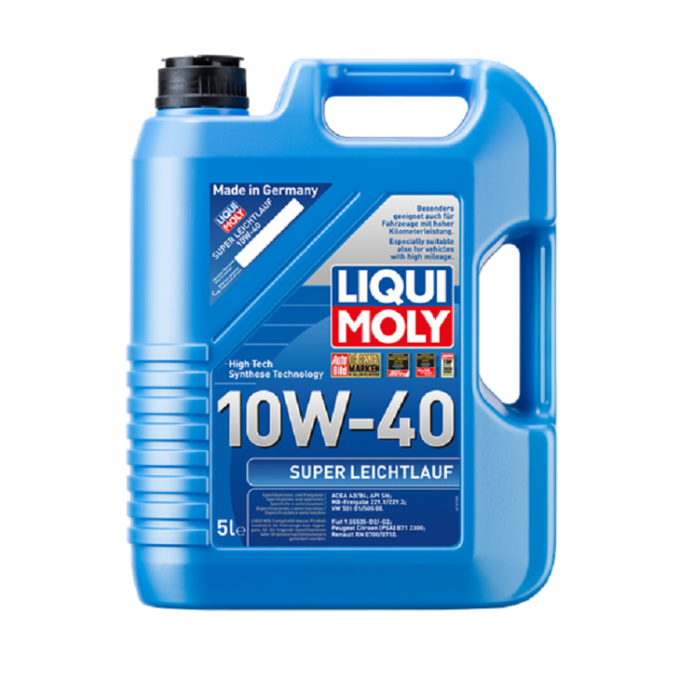 Liqui Moly 10W40 Motor Yağı Süper Sentetik SUPER LEICHTLAUF 5 Litre (9505)