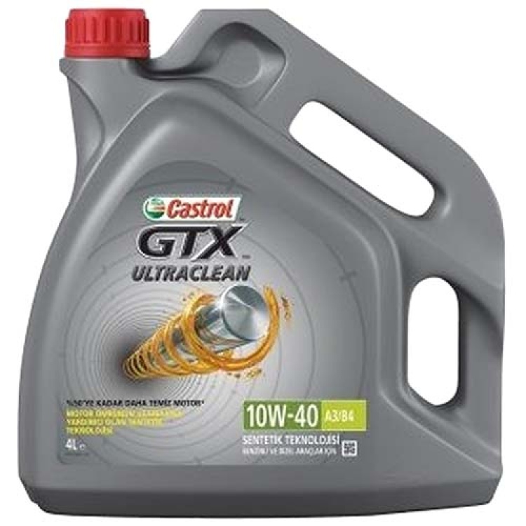 Castrol Gtx Ultraclean 10w-40 A3-b4 4 Litre